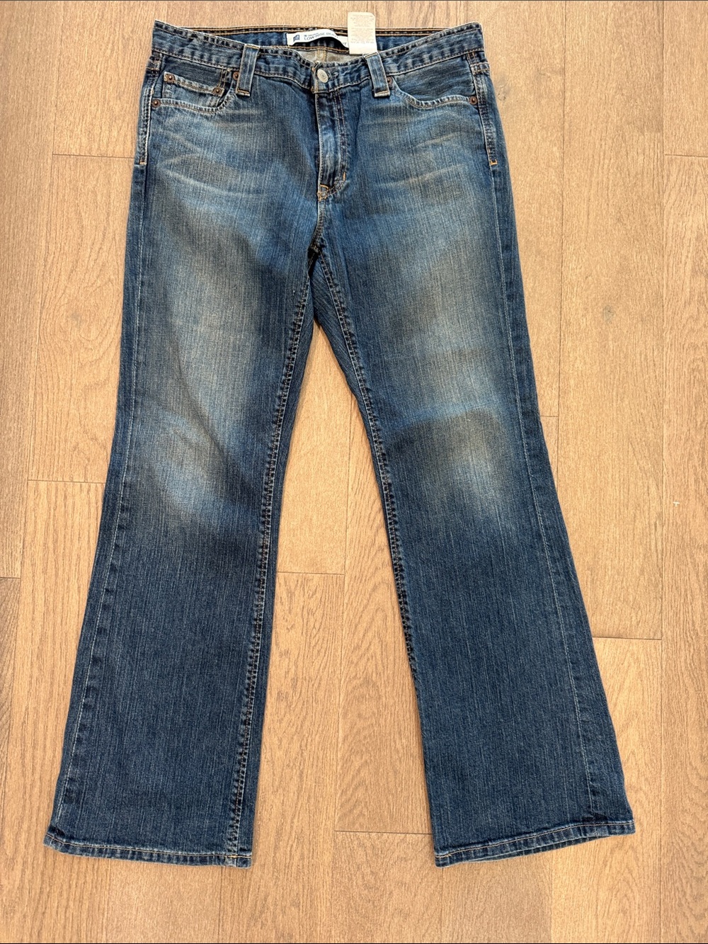 GAP Boot Cut Low Rise Ankle Cheville Cotton Denim Women’s 10 Medium Wash